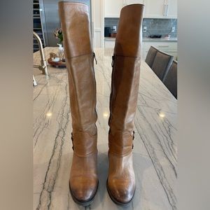 Vince Camuto Over-the-Knee Tan leather Boot size 8B